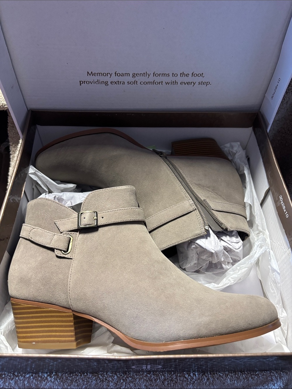 Giani Bernini Memory Foam booties